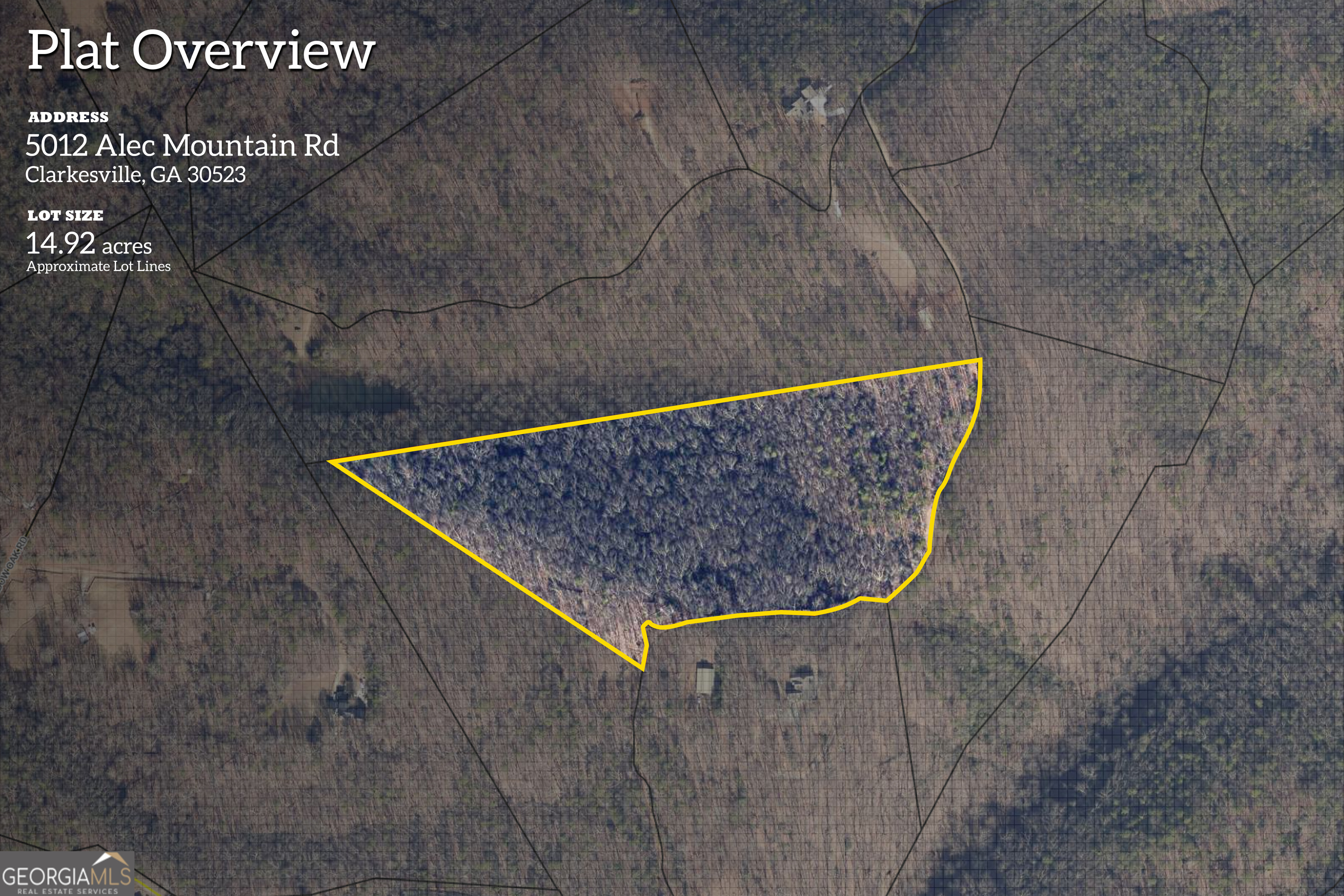 If you are looking for a mountain home site that is private and secluded from everything, yet only 10 minutes to downtown Clarkesville, look no further! This 14.92 acre lot located in the Yellowbank Mountain Preserve is in a gated community and one of the largest lots available. It has a spring that feeds the small pond in the neighborhood and though it is wooded, with the removal of a few trees here and there, you will have great seasonal mountain views. This community has all underground utilities running to each lot. A well and septic tank will have to be placed by the lot owner.