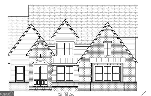 No HOA, country living in Forsyth County!! Lot 5, GRACE PLAN, with A elevation located in Rhett Run, a small enclave community, presented by David Patterson Homes (6 homes on the street, on lots that are approximately 2-3 acres each.) Spectacular yard backing to trees. View of neighborhood pond from the front. Gorgeous 5 bedroom/4.5 bath plan with 10' ceilings and 8' interior doors on the main floor. 9' ceilings and standard door heights on the second floor. Full, daylight, unfinished basement. The kitchen has stacked cabinets, an apron front farmhouse sink, quartz countertops, 5 burner gas stove and a large island. Open concept floor plan. Mudroom area has built-in bench and a coat closet. Butler pantry and large walk-in pantry lead the way to the dining room. Office on the first floor. Spacious guest room on the first floor with private bathroom (walk-in shower) and walk-in closet. Laundry room is conveniently accessible on the second floor from the owner's closet and hallway. Free standing tub with separate shower in owner's bathroom. Finished storage/private office off of the owner's suite. 3 car garage- 2 are side entry and one faces forward. Soft close cabinets and drawers throughout the home. All bedrooms have direct access to a bathroom. Irrigation system, covered back deck with ceiling fan. This home is "to-be-built". Write a contract soon to pick all of the finishes. Photos in the listing are of a similar home by the same builder.