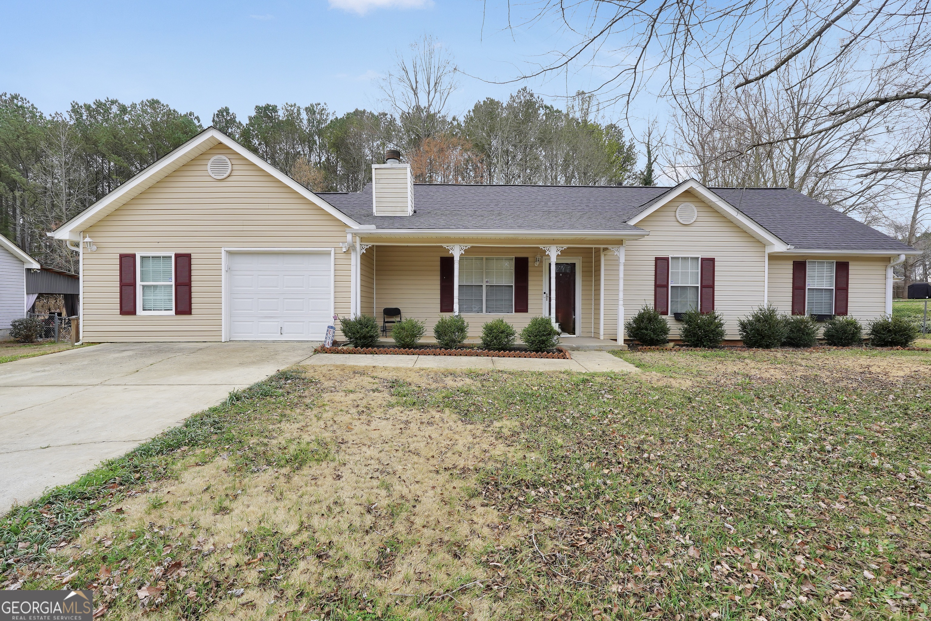 Welcome to this inviting 3 bedroom, 2 bathroom ranch home, nestled in a peaceful neighborhood near downtown Hampton. This home sits on a beautiful, wooded .45 acre lot, offering privacy and tranquility , just minutes from the conveniences of downtown Hampton. Inside, you'll find spacious rooms with excellent storage, making organization a breeze. Outdoors, enjoy a fenced-in backyard perfect for relaxation or entertaining. A spacious patio is ideal for hosting gatherings, while the expansive storage shed provides plenty of space for tools, hobbies, and seasonal items. Don't miss the chance to make this charming property your next home! NO HOA