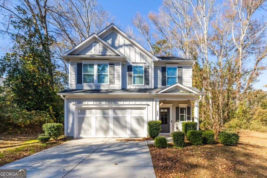 Beautiful, modern farmhouse, move-in ready home. Modern board-and-batten siding and gabled rooflines, and simple symmetrical facade with black shutters that accent the look. This home is 3 minutes from downtown Jefferson, close to the top Jefferson City schools, and yet, without an HOA. Modern farm house look carries into the inteior of the house with LVP flooring throughout the main. White quartz countertops and white 42-inch cabinets with an open floor plan makes the house feel spacious and at the same time welcoming. Stainless steel appliances and and subway tile backsplash gives it modern accent. Primary suite also have the upgrades with the pebble tile shower, quartz countertops, and updated cabinets. Extra long driveway allows for ample parking. A large .49 acre and flat backyard is perfect for a growing family.     Preferred closing attorney is Pacific Law Group, LLC.