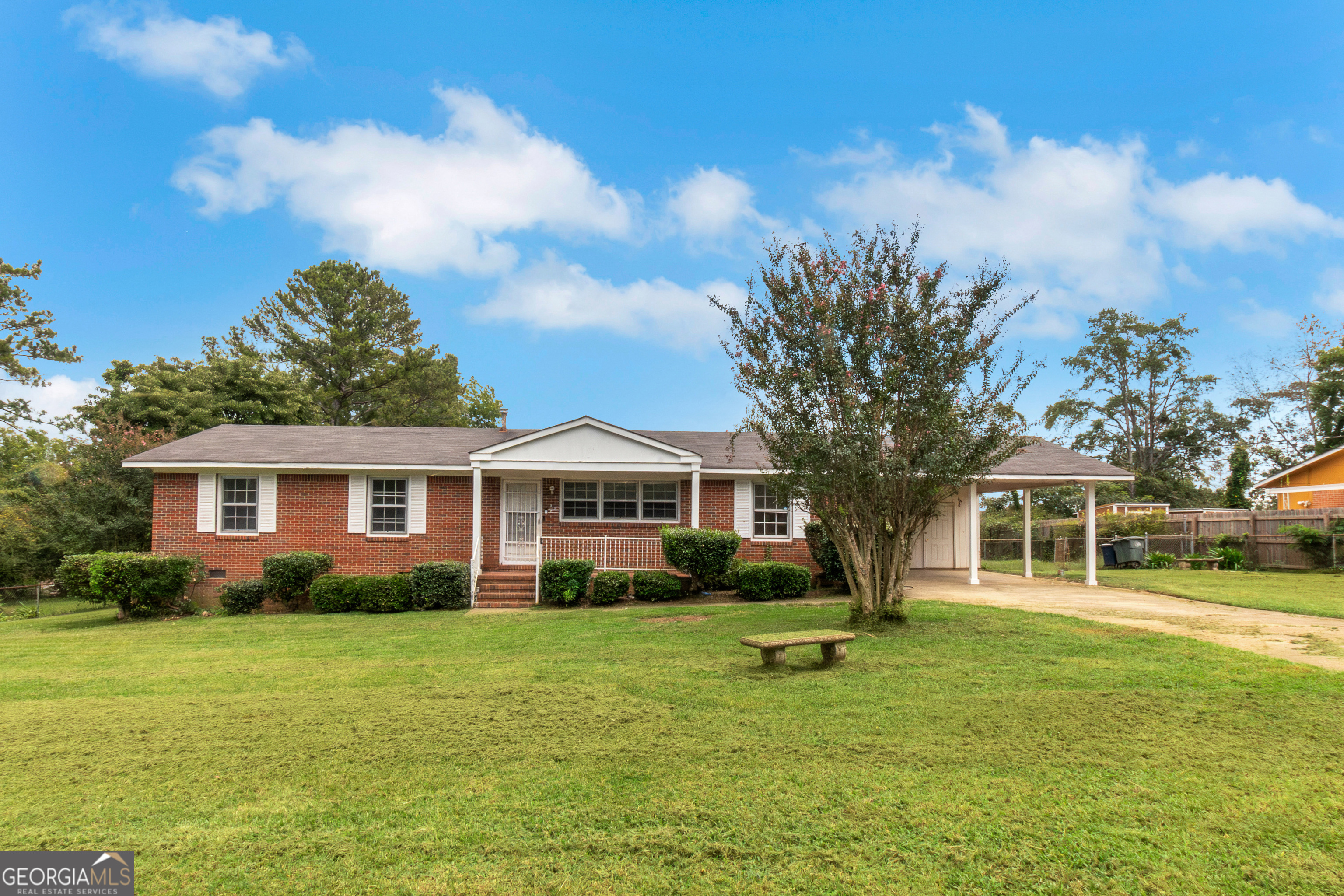 This home features fresh paint, new tile, refinished hardwood floors, four bedrooms, dinning room, family room and two full baths! It also has a spacious front and fenced backyard. HVAC will be upgraded prior to closing. Make this one yours, call today and schedule your viewing!