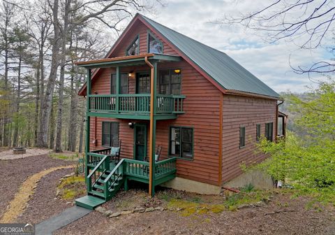 A home in Mineral Bluff