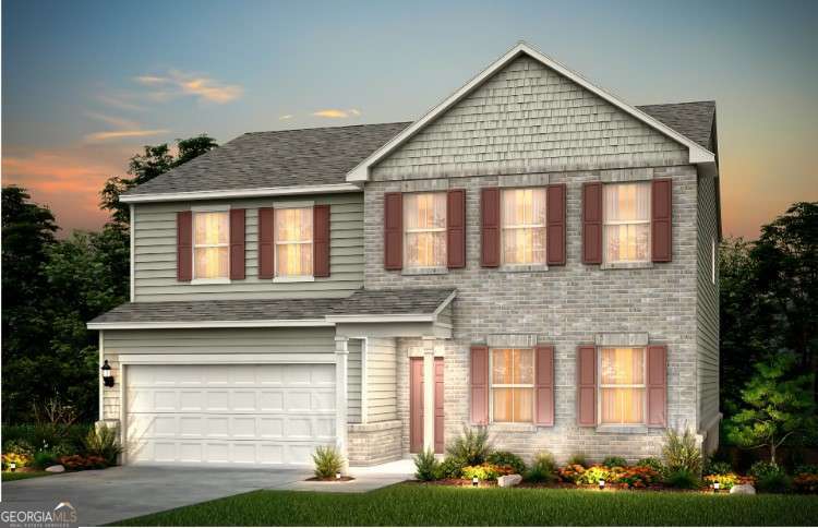 Move-in ready and located in the highly sought-after Hawthorne Ridge community near Mt. Carmel Road and Highway 81, this beautiful home offers spacious, open-concept living with modern style and functionality. The gourmet kitchen features a stunning oversized island, premium finishes. The main level includes a convenient bedroom and full bath, ideal for guests or multi-generational living. Upstairs, you'll find a large owner's retreat with a private sitting area, generously sized secondary bedrooms with ample closet space, and a versatile loft area perfect for a second living space, playroom, or office. A two-car garage and spacious backyard complete the package, offering comfort and convenience inside and out. This community is perfectly situated just minutes from I-75 and downtown McDonough Square, with easy access to top destinations like Georgia National Golf Club, Tanger Outlets, Jackson Lake, North Mt. Carmel Park, and a variety of restaurants and shops. Homeowners of Hawthorne Ridge enjoy a host of community amenities including a pool, clubhouse with catering kitchen, pavilion, firepit conversation area, dog park, and beautifully landscaped pocket parks. Don't miss your chance to own this stunning, fully equipped home in one of McDonough's most desirable neighborhoods! *Photos represent a model home.