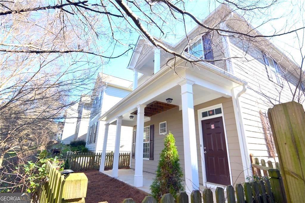 2015 built single family house. 2023 HVAC and 2022 carpet. Lease length flexible. you can have a NEWER and Truly Move In Ready home in a CONVENIENT LOCATION for an Affordable Price: Waterproof LVP / HARDWOODS on the main floor, carpet upstairs. Enjoy morning coffee on a private WALK-OUT BALCONY right off the owner's suite or the COVERED FRONT PORCH. Very close to MARIETTA SQUARE. Walk to well performing schools. All Electric (no natural gas bill).We require 2.5X income and 4X asset in bank