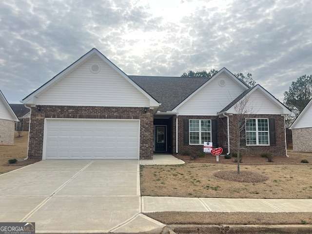 This picturesque three-bedroom ranch home, The Trenton floor plan by Riz Communities, is not a home to be missed. Step inside to discover a spacious family room a cozy fireplace creating a welcoming atmosphere for gatherings with loved ones. The sunroom serves as a sanctuary, flooded with natural light and offering a tranquil setting to unwind and soak in the beauty of the outdoors, with direct access to the private patio. Tucked away in a peaceful neighborhood, this meticulously maintained residence exudes charm and character at every turn. The well-appointed kitchen features modern stainless-steel appliances, granite countertops, ample cabinetry, and a breakfast nook, perfect for enjoying your morning cup of coffee. Retreat to the primary bedroom suite, complete with a private ensuite bathroom and a cozy ambiance for rest and relaxation. Two additional bedrooms provide flexibility for guests, a home office, or a creative space. Outside, discover a meticulously landscaped yard, featuring lush greenery, a patio area for outdoor dining and entertaining, and ample space for gardening or recreation. With its desirable amenities and idyllic setting, this ranch home with a sunroom presents a rare opportunity to embrace comfortable and elegant living. Peaceful Southern Living doesn't get better than this!