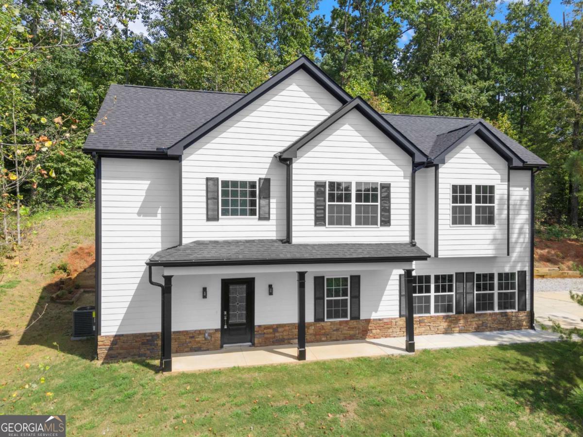 Brand New Construction with Mountain Views Welcome home to this stunning 2-story new build featuring 3 spacious bedrooms, 2.5 baths, and a large garage. From the front door, enjoy beautiful mountain views in a well-kept, established neighborhood. Inside, the open layout offers a large eat-in kitchen with quartz countertops, a custom tile backsplash, and abundant cabinetry, perfect for gatherings. The home is filled with plenty of natural light, creating a warm and cozy feel throughout. The oversized rooms provide comfort, while the primary suite boasts a walk-in bathroom and custom built-in closets for added style and organization. Upstairs includes a loft/flex area that can be used as an office, playroom, or additional living space. Step outside to a redesigned yard with a custom fire pit and seating area, the perfect spot to unwind and take in the mountain views. The private lot sits elevated from neighbors, offering both peace and privacy. This home combines thoughtful design, modern finishes, and an ideal location-ready for you to move in and enjoy.
