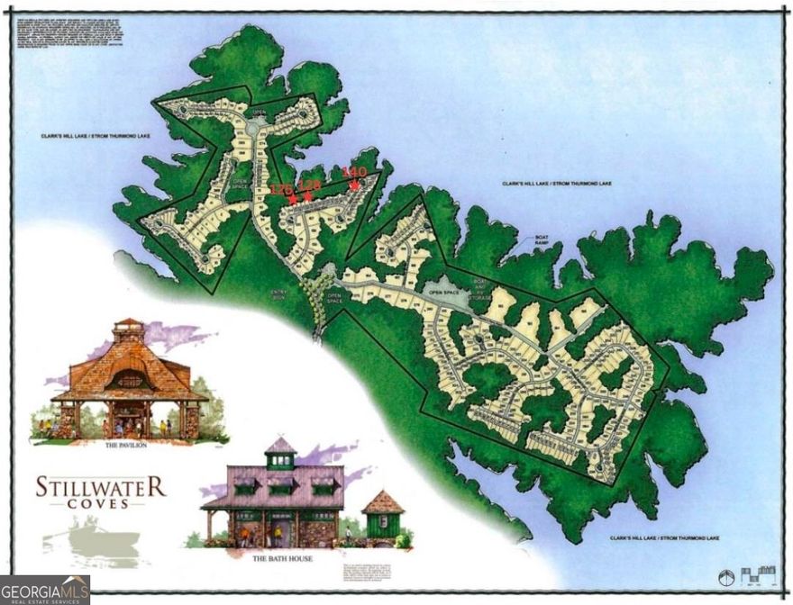LOT 128, waterfront lot. Welcome to Stillwater Coves, a serene retreat nestled along Clarks Hill, Savannah River, Francis Lake on the Georgia-South Carolina border, just 60 miles north of Augusta. Here, classic southern charm meets breathtaking natural beauty in historic Lincoln County. Secluded amidst nearly 1000 acres of wooded ridges and forested hilltops descending to picturesque coves, Stillwater Coves offers generously sized homesites with dockable lakefront lots. Whether you're into boating and fishing or seeking lakeside tranquility, this community provides an authentic lakeside living experience. Explore Stillwater Coves today and discover your own haven of allure and welcoming charm. Lots 125, 128 & 140 are dockable & are lake front lots.