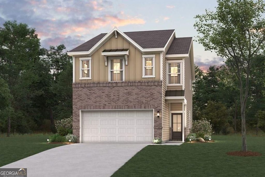 Photo of 1218 Brooks Ryan Run #LOT 106, Lawrenceville, GA 30043 (MLS # 10701276)