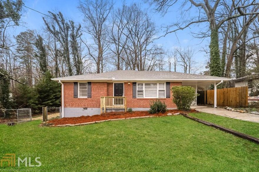 Hurry 1 month FREE on a 13-month lease! Sweet 3BR 1.5BA brick ranch home offers every comfort. The living and dining rooms are open to each other and the kitchen with gas stove has updated cabinetry. The bedrooms are good sized rooms and are carpeted. Act quickly to make this your new home! Deposit determined by credit score. Applicant to verify school. Renter insurance required. The property allows self-guided viewing without an appointment.