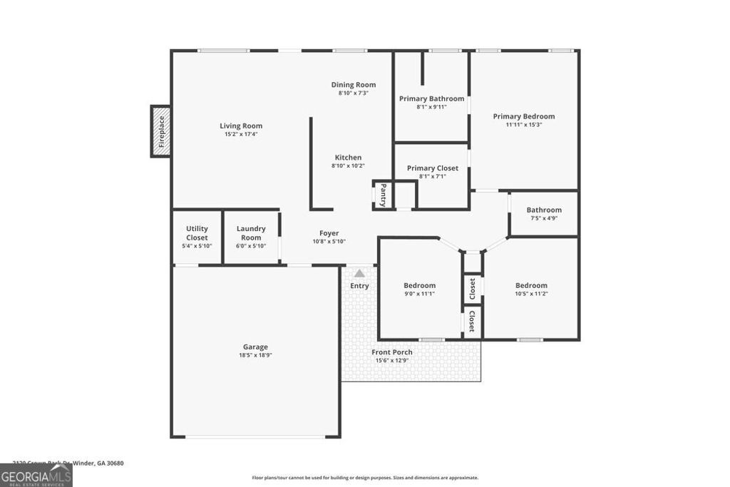 Photo of 2120 Crown Park Drive, Winder, GA 30680 (MLS # 10696783)