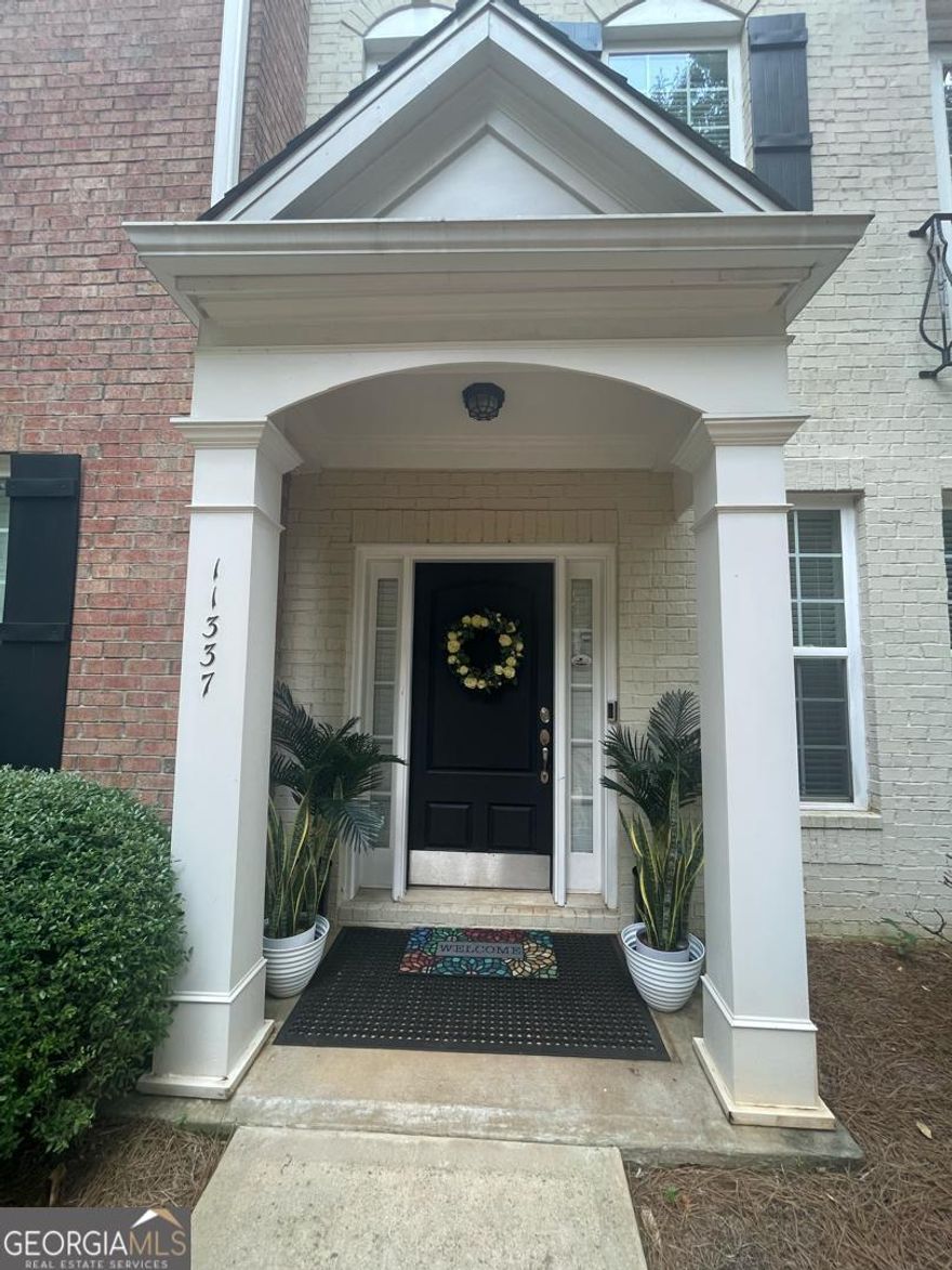 Do not miss this gorgeous 4 bedroom 3.5 bathroom Townhouse that is conveniently located just minutes away from the heart of Alpharetta. The location provides easy access to downtown Alpharetta, Avalon, Northpoint mall, the Greenway , Dog park and minutes to 400 also close by  is Ameris Bank Amphitheater, Many Restaurants, Great Schools and Parks.Community has pool and Playground. The townhome offers a spacious open floorplan and finished Terrence level with a bedroom and full bath for use as an office/media room or separate apartment. The fireplace in the Family room creates a cozy vibe , spacious Dining room opens up to the family room , large kitchen with updated appliances. Nice size half bathroom and ample size deck for early Morning  or Evening hangout. Upstairs boost of a Master-bedroom with dual vanities, BathTub and separate Shower plus a big walk-in wardrobe . There  are additional 2 bedrooms with full bathroom , storage and laundry . Front door opens up to a beautiful courtyard for children to play without the worry of traffic coming through. Do not miss out on this great location  call Theresa @770-365-4353 for Appointments.