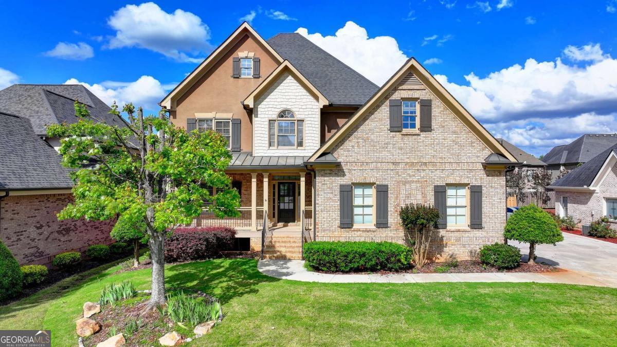 Welcome to this exquisite home in the highly desirable Garner Creek subdivision, situated within the award-winning Parkview school district. this residence invites you to relax and enjoy the neighborhood's charm. Step inside to find a brightly lit, open floor plan that seamlessly connects the living spaces. Beautiful hardwood floors grace the main level, enhancing the homeCOs warmth and elegance. The chefCOs kitchen is a highlight, featuring stainless steel appliances, dual ovens, A lovely breakfast area, filled with natural light, provides a cozy spot for enjoying meals while overlooking the beautifully landscaped backyard. The adjacent two-story great room boasts a cozy fireplace, creating an inviting atmosphere for gatherings. Convenience is the key with spacious master bedroom and one more bedroom located on the main level is ideal for guests or as a private home office. The master bathroom is a luxurious haven, complete with dual vanities, a separate soaking tub, a shower, and a generous walk-in closetCoproviding both comfort and ease. A separate 12+ seats dining room provides an elegant space for formal meals, make your way upstairs to discover a large open space which can be entertainment area. three additional bedrooms, Finished basement with 2 bedroom and large bathroom .Step outside to the large deck and beautifully landscaped flat backyard, perfect for outdoor entertaining. Additional features ideal for evenings spent under the stars. YouCOll appreciate the spacious three-car garage, providing plenty of room for vehicles, tools, or recreational equipment. As part of a vibrant swim and tennis community, this home offers fantastic amenities that enrich daily living. DonCOt miss your chance to make this stunning property your ownCoschedule a showing today and experience all that Garner Creek has to offer!