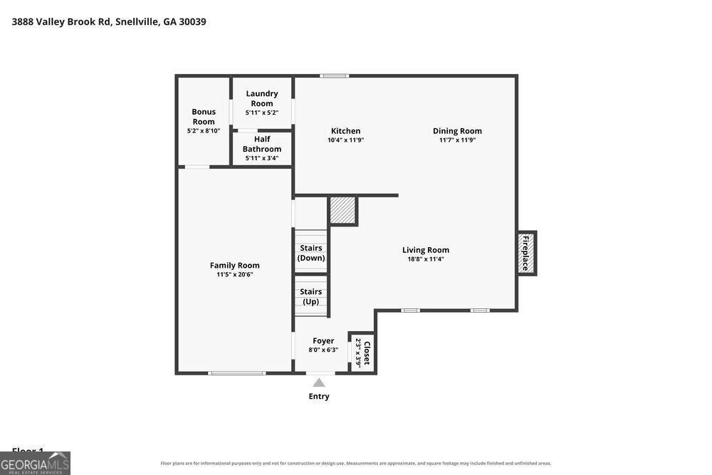 Photo of 3888 Valley Brook Road, Snellville, GA 30039 (MLS # 10880644)