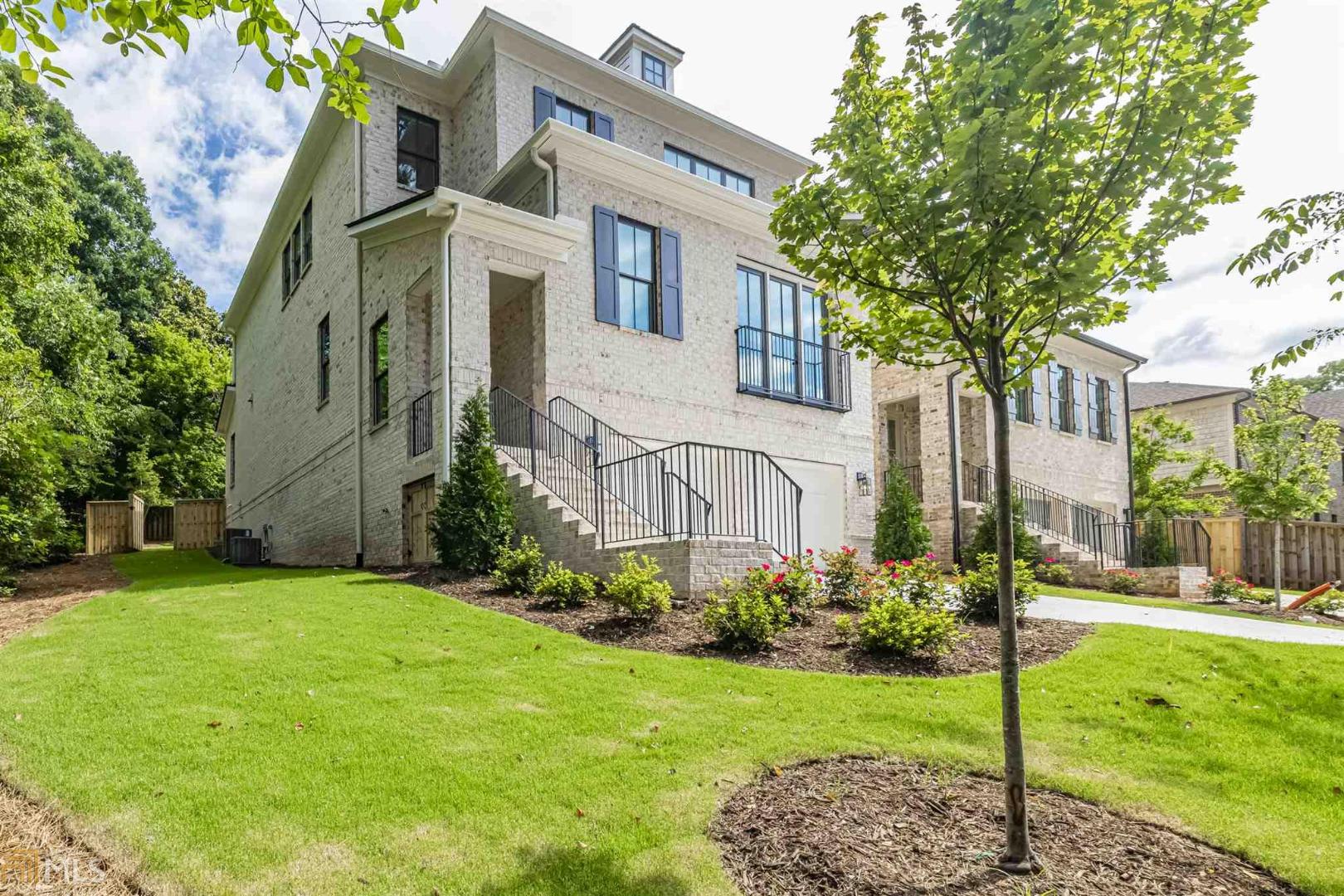 Discover a distinctive collection of fee simple new homes off of N. Druid Hills Rd called "The Fields at Druid Hills." The custom homes feature an open concept living floorplan with timeless finishes, a gourmet kitchen with custom cabinets, spa inspired Owner's bath showcasing a free standing tub and an over-sized master closet, spacious secondary bedrooms, mud room, master on main, a dual car garage, and a shared community recreational green space. This home has direct access into the community green space from the backyard. The basement is partially finished with 900sq/ft that can be finished at buyer's request to include bedroom, full bath, and entertainment/living area. Just a short walk away is the South Peachtree Creek Trail connecting to several PATH foundation parks and Emory University.