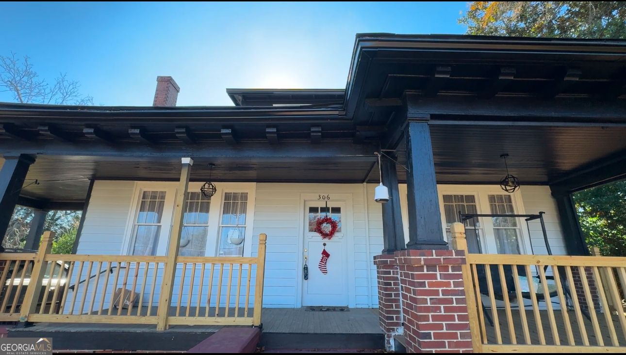 This charming 1920 home seamlessly blends classic character with modern updates. The original hardwood floors have been beautifully restored, offering warmth and timeless elegance throughout the living spaces. The newly renovated kitchen boasts brand-new custom cabinets, sleek countertops, and updated appliances, making it a perfect space for both everyday living and entertaining. The bathroom has been completely redone with contemporary fixtures, fresh tiling, and a bright, clean design. "This property is being sold as is."