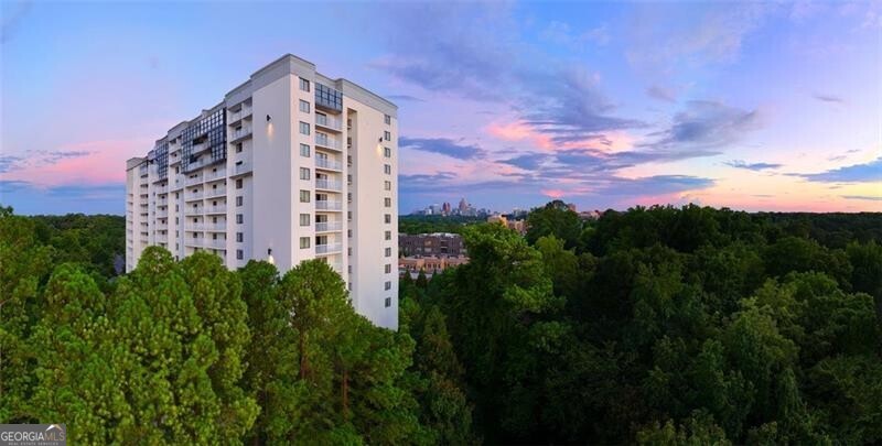 Introducing Panorama Buckhead, an iconic condominium transformation in progress at 2460 Peachtree Road. With breakthrough pricing from the $300s, this is the opportunity - and the address - you have been waiting for. One and two bedroom homes feature panoramic vistas of the downtown skyline and glittering Buckhead, with open light-filled floorplans, and modern style. The building has all the amenities you want for the ultimate Buckhead Lifestyle, and the prime location. Surrounded by elite highrises, historic neighborhoods, and the city's most notable homes, plus moments to the South's best shopping, dining, entertainment, neighborhood conveniences, golf, and parks and greenspace. Easy access to the Beltline, MARTA, and 17 miles to Hartsfield-Jackson International Airport mean you are always connected. Welcome to your new impressive home in the sky, Panorama Buckhead.