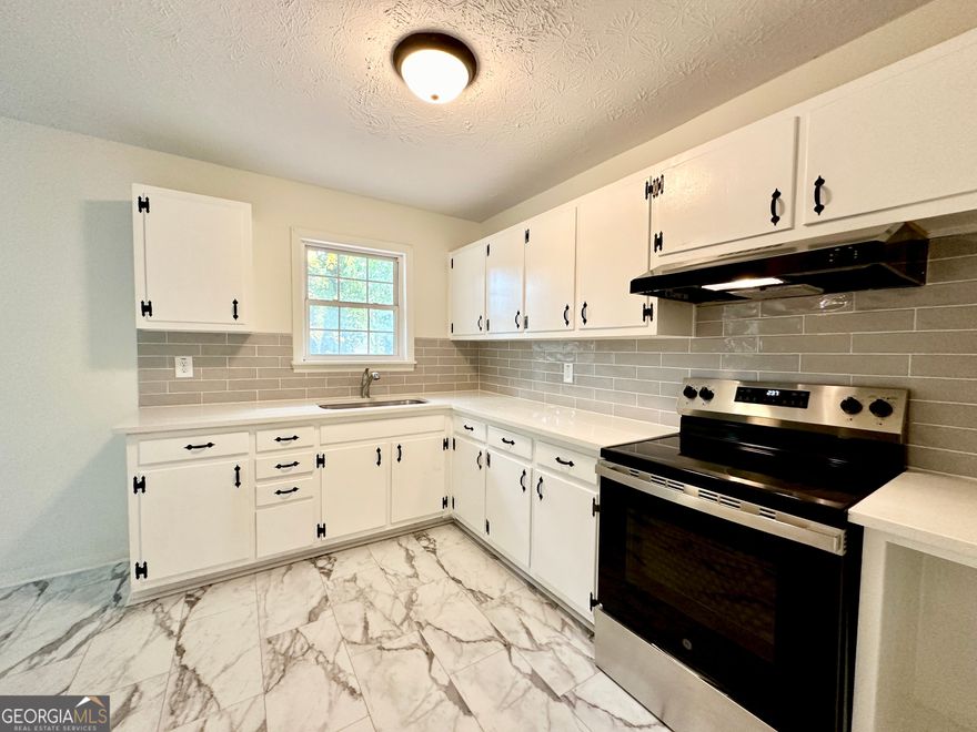 Location, location, location. 398 Windy Hill Rd is an awesome four-sided brick ranch with a large, fenced-in backyard.  NO HOA.  Quartz countertops, subway tile backsplash, new range and hood, walk-in pantry, no carpet, new windows, and the interior was just painted.