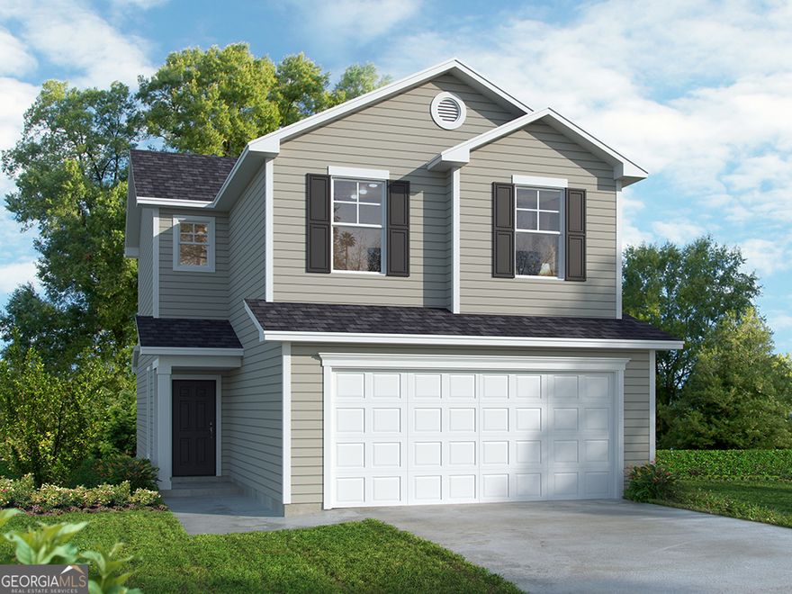 Brunswick's most trusted local builder is proud to present the popular Bismark II plan, a beautifully designed home that combines comfort, style, and functionality. Located on a prime lot with a private backyard, this home is packed with high-end features and thoughtful upgrades. The exterior boasts the elegant "Elevation A", while inside, the kitchen showcases stunning granite countertops paired with a sleek subway tile backsplash and spacious level two 42" upper cabinets. This three-bedroom home is an efficient plan with everything you need for easy living. Featuring an open concept layout, with a large pantry, upstairs laundry, and a powder room on the main floor. The upstairs features three bedrooms, a full bath, and a primary suite that includes a walk-in closet. Complete with a two-car garage and patio. Home is estimated for completion in early Jan or before.