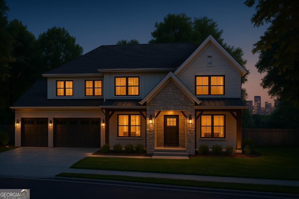 1992 Highgrove Court - Custom Executive Home | Now Available for Presale | Completion Q4 2025 Welcome to 1992 Highgrove Court, an exclusive opportunity to own a luxury executive residence in a boutique enclave of just five custom homes in Atlanta's highly sought-after 30345 zip code. Now available for presale, this sophisticated home will be completed in Q4 2025, and early buyers can tailor finishes and floorplan options. All photos are conceptual renderings. This 3-level, 6-bedroom residence features over 4,730 sq. ft. above grade with an optional finished basement that can expand total living space to 7,000+ sq. ft., including a potential 7th bedroom and full bath, media room, second kitchen, or wine cellar. Highlights include: * 6 generous bedrooms, including dual primary suites (main & upper level) with spa-style baths * 5.5 full bathrooms, with curated finishes * Chef's kitchen featuring Wolf appliances, Cove dishwasher, oversized island, walk-in pantry, and butler's galley with wine fridge * Expansive open-concept living and dining spaces ideal for entertaining * Dedicated flex rooms for gym, home office, study, library or art studio * Covered outdoor porch on main for year-round enjoyment, and walkout basement porch * 3-car garage, pre-wired for EV charging * State-of-the-art Ring security system with floodlights, perimeter lighting, and pre-wired for future gating for community privacy Situated on a large lot in the Highgrove Court Subdivision (Lot 3, 0.43 acres), this home offers security, serenity, and space. Professionally landscaped with optional smart irrigation and exterior lighting. Community park area for neighborhood gatherings, etc. Located minutes from Emory University & Hospitals, CHOA, CDC, and VA Medical Center. Quick access to Midtown, Buckhead, Decatur, I-285 & I-85, and Hartsfield-Jackson Airport. Buy now and customize your finishes: choose to finish the basement, paint colors, bathroom design fixtures, and smart home features. Only five homes will be built. This is a rare opportunity to create your dream home in one of Atlanta's most connected, prestigious, and executive neighborhoods.