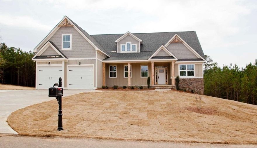 Beautiful prestigious neighborhood for this Sequoyah house plan.  3 Bedrooms with the master on main. Large gourmet kitchen with island and pantry, separate dining room.  Laundry room on main floor.  Lovely view of the mountains. Come see this home today and make it your own.  Full basement.  Bonus Room on second floor.  Great space.