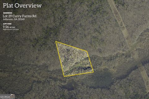 0 Curry Farms RD LOT 29 Jefferson GA 30549