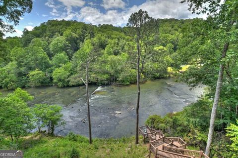 A home in Ellijay