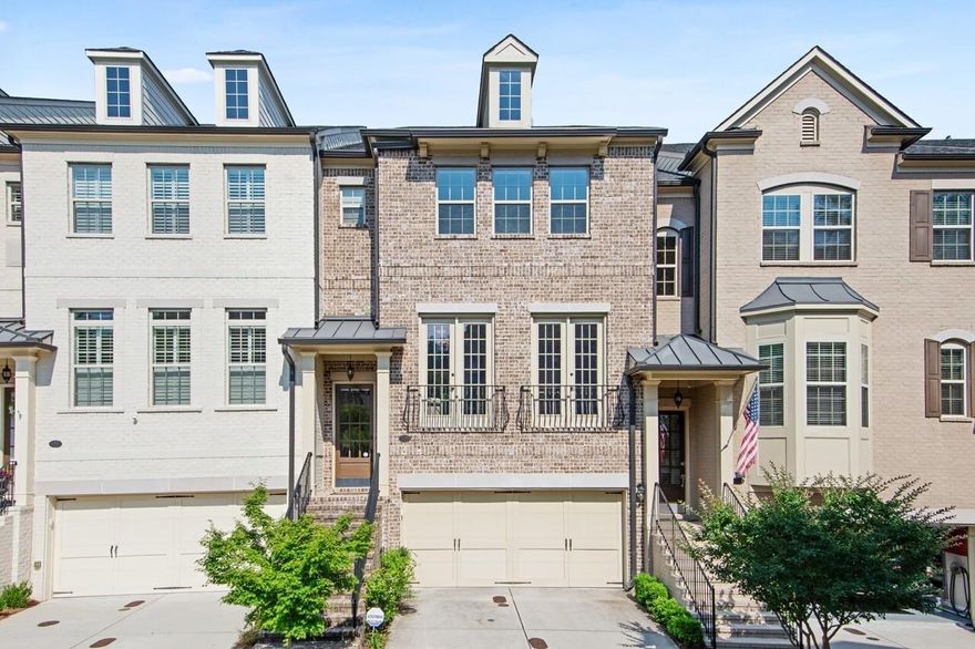 Fabulous living in this 3 story townhome in great location. Main level has kitchen with keeping area, nice size dining room, large family room with fireplace and patio and and home office! Upstairs is very large owners suite with great bathroom with walk in closet. There is a patio on this level as well. Secondary bedroom with full bath and laundry on this level as well. The lower level is just fantastic. It can be media room or guest suite and its large enough for a pool table. There is also a bedroom and full bath. Access the fenced backyard thru the lower-level patio.  Freshly painted, new hardwoods. Great neighborhood with pool. Low HOA. Easy access to dining and shopping. LOVE WHERE YOU LIVE.