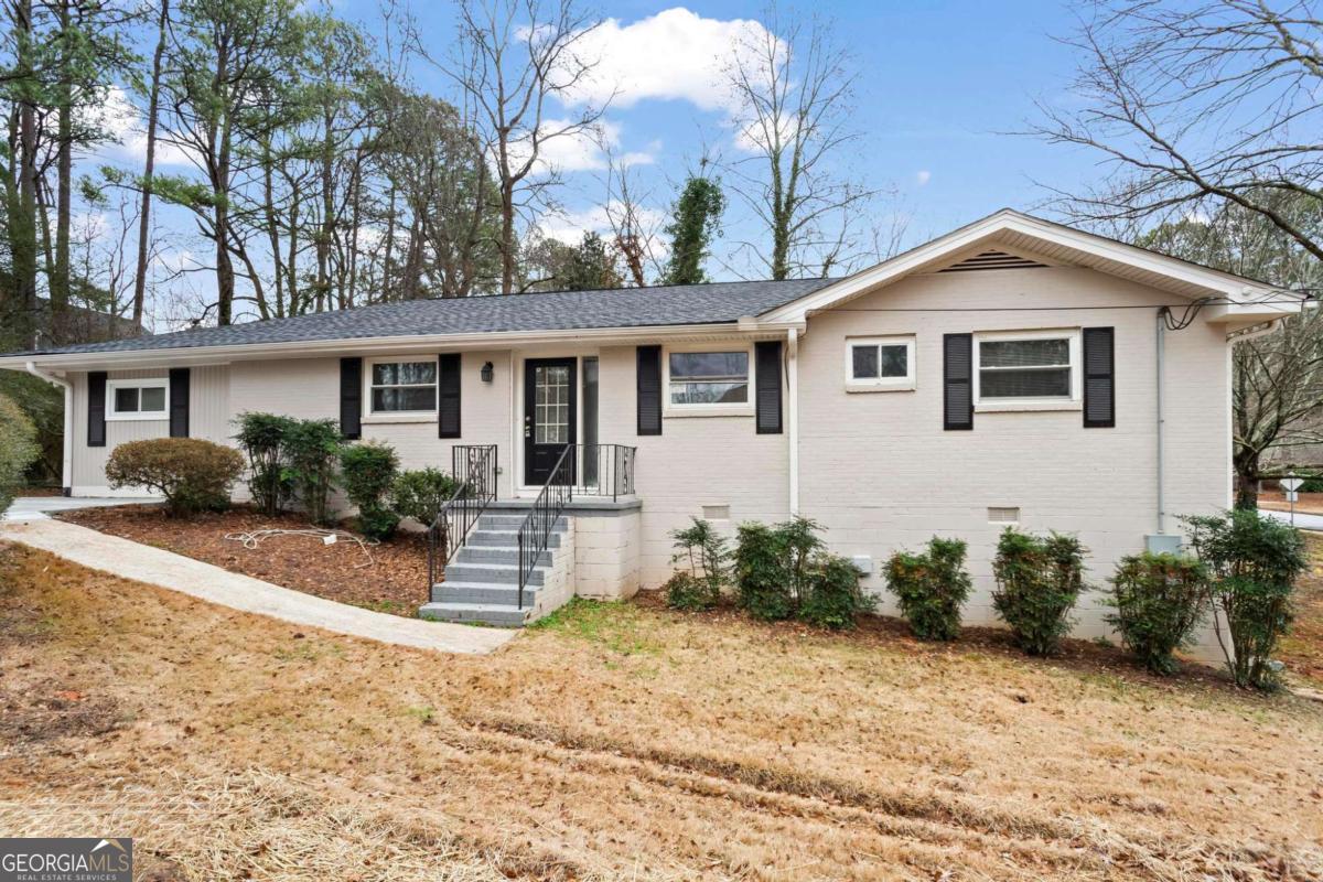 Opportunity Knocking in Parkview Acres! Exciting 1960's Classic Brick Ranch with New Paint - 4 bedroom, 2 Bath Home with Character and Charm. Light, Bright and Open Describes This Well Designed Floor Plan that Flows. Central Hardwood Foyer Greets Your Guests. Entertainment Size Living Room with Hardwood Floors for Hours of Quality Time. Open Kitchen To Work In - Dining Nook with Large Open Private Sun-room Setting. Private Rear Patio with Yard For Special Events or to Read a Book- The Spacious Kitchen is Ideal and Offers Space to Test Your Culinary Skills. Easy Spacious Nice Size Bedrooms with Two Hall Baths. Half Unfinished Lower Level with Sump Pump and Walk Out to Front Yard. Located in the Convenient Sought After Tucker Community. Location with Close Proximity to Support Services, Major Roads, Walk to Livsey Elementary School, Education Facilities and Medical Facilities. The Seller Has Never Occupied Subject, It Was Used Prior as a Rental Property. This Home is Being Sold With No Disclosures. Buyers Will Have the Right to an Inspection. FHA Lendable. On Septic. Selling Agents See HOA for All Details If One Exists. The "Closing" Shall Not Occur Within 21 Days of Effective Binding Date. Seller Needs Time to Coordinate Title and Closing. Inspect, Compare and Price for Area.
