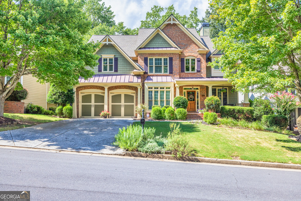 Discover the perfect blend of elegance and comfort in this meticulously maintained Craftsman-style home located in a serene cul-de-sac in Liberty subdivision. This stunning property boasts a two-story living room with vaulted ceilings, creating a spacious and airy ambiance. The family room features built-in cabinets, adding both style and functionality.  With 5 bedrooms and 4 baths, this home offers ample space for families of all sizes. The huge partially finished basement is a standout feature, already equipped with heating and air conditioning. One bedroom in the basement is sheetrocked and ready for your personal touches, providing endless possibilities for customization.  Situated in a prime location near The Collections and Market Place Blvd, you'll enjoy easy access to shopping, dining, and entertainment. Plus, the neighborhood offers fantastic amenities including a swim and tennis community, perfect for active lifestyles.  This home is priced to sell quickly, so don't wait! Call today to schedule a showing and make this beautiful property your own.