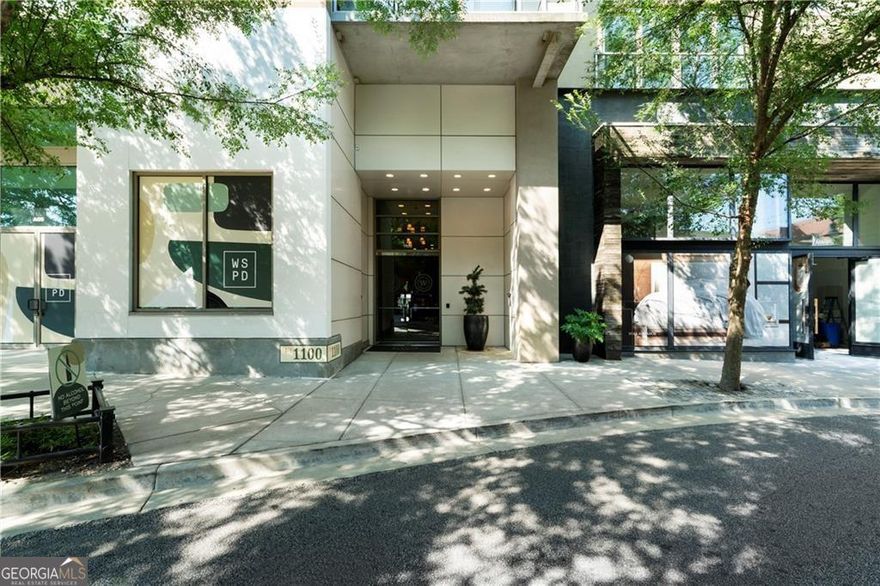 Looking for a deal on a West Midtown Condo with a view?    This stunning iconic White Provision building is one of the best values in Atlanta. Step inside to soaring floor-to-ceiling windows and a private walkout balcony showcasing breathtaking skyline views. The flexible layout offers 2 bedrooms with a brand new and beautiful luxury vinyl plank flooring - scratch and water resistant, offering incredible durability for years to come, a spacious living area and a chef-inspired kitchen for your convenience.     The amenities are just as impressive with a rooftop pool with sweeping city views, fitness center, concierge, fire pit, grilling stations, and secured gated parking with 2 dedicated spaces. All of this sits just steps from West Midtown's hottest restaurants and shops (Barcelona, Cooks&Soldiers, Ormsby's, Shake Shack, Marcel, Jeni's Ice Cream, Putt Shack, The Interlock), and only blocks from the future BeltLine expansion. With unbeatable proximity to Midtown, Buckhead, and Downtown, this rare skyline stunner won't last long!