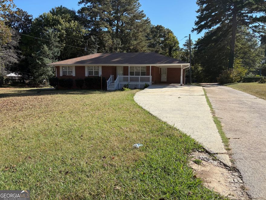 Beautiful Home, its charming 3-bedroom, 1,1 bath home located in Morrow. COMPLETELY RENOVATED INTERIOR!  The large private backyard is perfect for gatherings, pets, or private perfect for relaxing or entertaining. With no HOA or rental restrictions. Conveniently located near shopping, dining, and major highways.