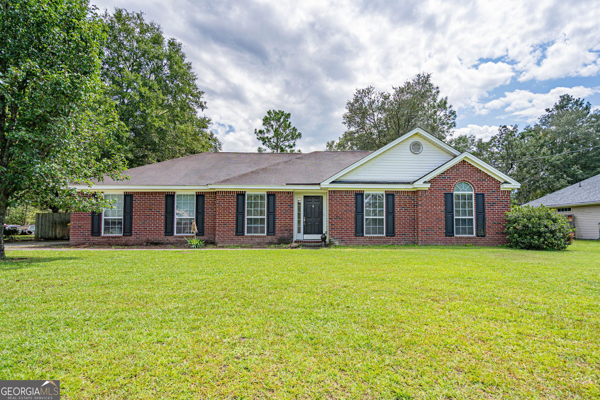 Cute 3 bed 2 bath home in a quiet community in Ellabell. Come see the HUGE backyard and quaint layout. Home features LVP in all rooms but the bedrooms (carpet). Large 2 car garage with a workshop/workbench nook.