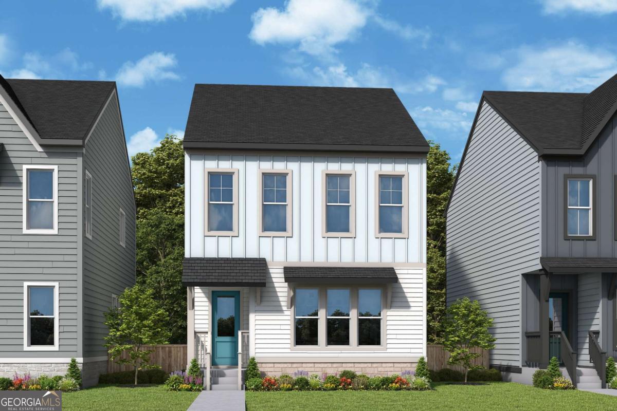 Celesta is a brand new community by David Weekley Homes and features 80 detached townhouse style homes with 2-car garages. All homes have 3 levels, with a guest bedroom on the garage level and either 2 or 3 more bedrooms on the top floor. This home is our Brexton plan and will have 4 bedrooms and 3.5 bathrooms. Built with a focus on spacious living areas and closets, these detached craftsman style homes will ensure a quiet and comfortable place to come home to after a busy day at the office or a night out on the town. These new construction homes are being built using EnergySaver Home techniques to minimize energy consumption and reduce environmental impact. Features includes 2x6 exterior framed walls with 50% more insulation than a 2x4 wall, and tankless water heaters. Come enjoy high-end living and incredible convenience for the right price. Celesta is just minutes from Downtowns Decatur, Avondale Estates, and Toco Hills and is surrounded by endless shopping and restaurants. In Addition and coming soon, just 1 mile down the road will be the new mixed-use shopping destination called Lulah Hills.