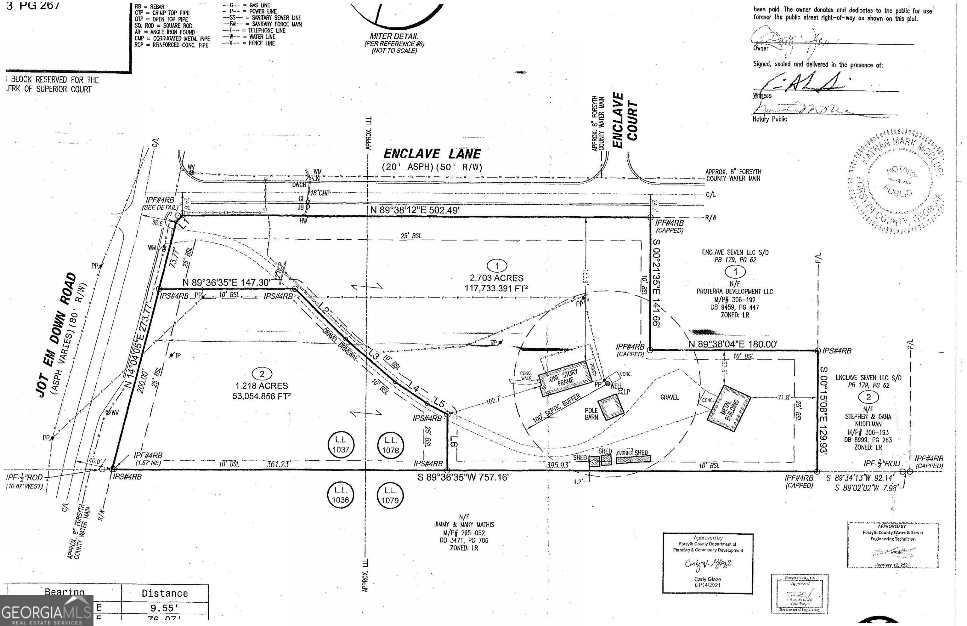 Beautiful tract of mostly cleared land that could be a great single family lot or possibly divided into 2 lots for two homes. Older mobile home has been added on to and could be fixed up or torn down for a completely new dream home. Large metal shop building adds to the value as it could be converted into any kind of storage or workshop. High end homes one street over would add to the value of any home that is built here. Come see this property quickly!
