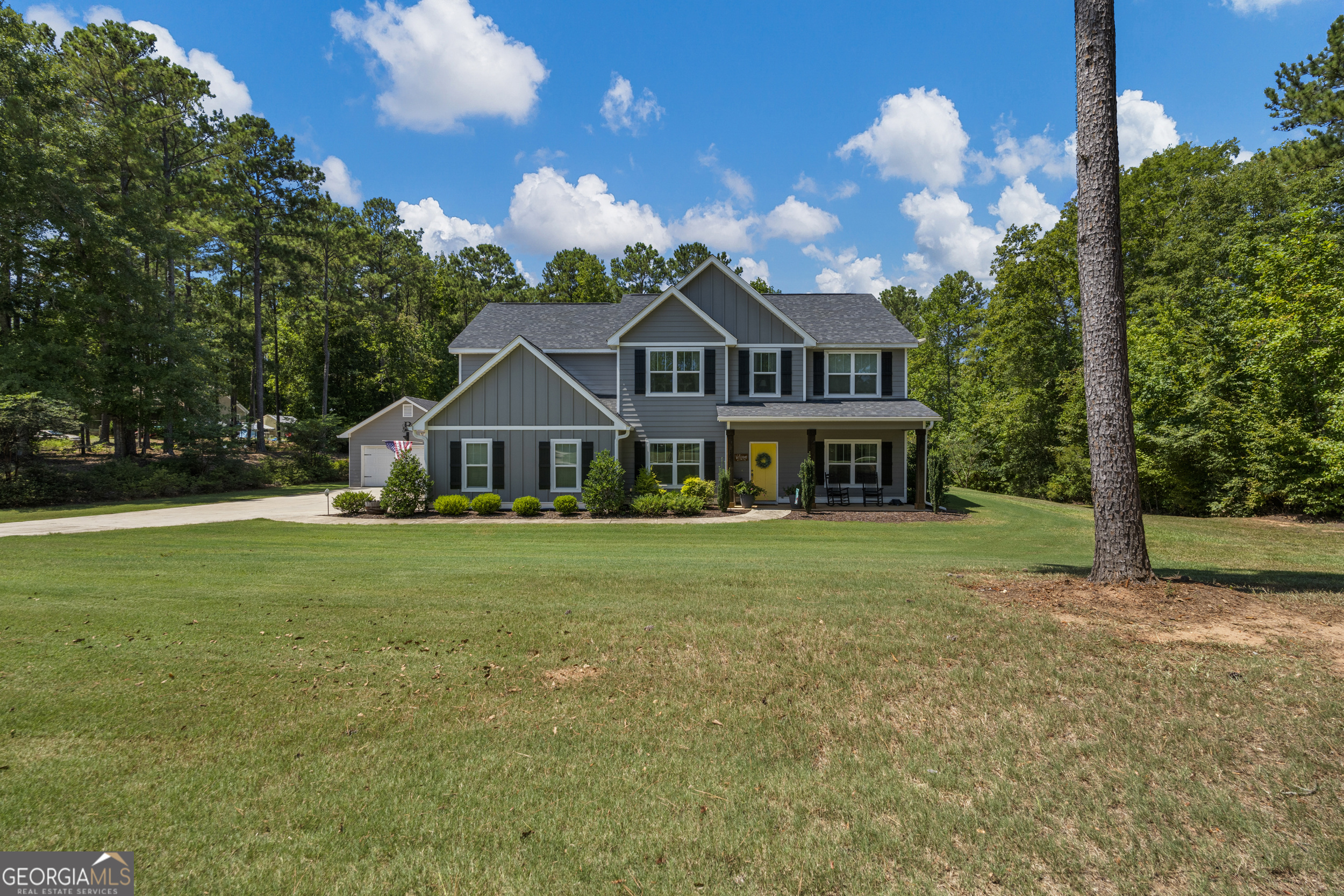 Welcome to your dream home! Nestled on a serene 2-acre lot, this beautiful 4 bedroom, 3 bathroom single-family home combines modern comfort with country charm. Built just 5 years ago, it offers the perfect blend of style and functionality in a peaceful, private setting and no HOA to limit your lifestyle! Step inside to find an inviting open floor plan with granite countertops, spacious living areas, and plenty of natural light. The thoughtfully designed kitchen and formal dining spaces make entertaining a breeze. Outside, enjoy a fenced yard, perfect for pets, gardening, or simply relaxing. There's even a chicken coop for those wanting fresh eggs and a taste of homestead living! A large additional garage provides plenty of storage or workshop space, while the full-home generator ensures comfort and security year-round. Located just minutes from charming downtown West Point, you'll enjoy easy access to shopping, dining, schools, and I-85 & I-185 for a convenient commute - all while savoring the tranquility of your own private retreat. Don't miss the chance to make this move-in-ready home yours!