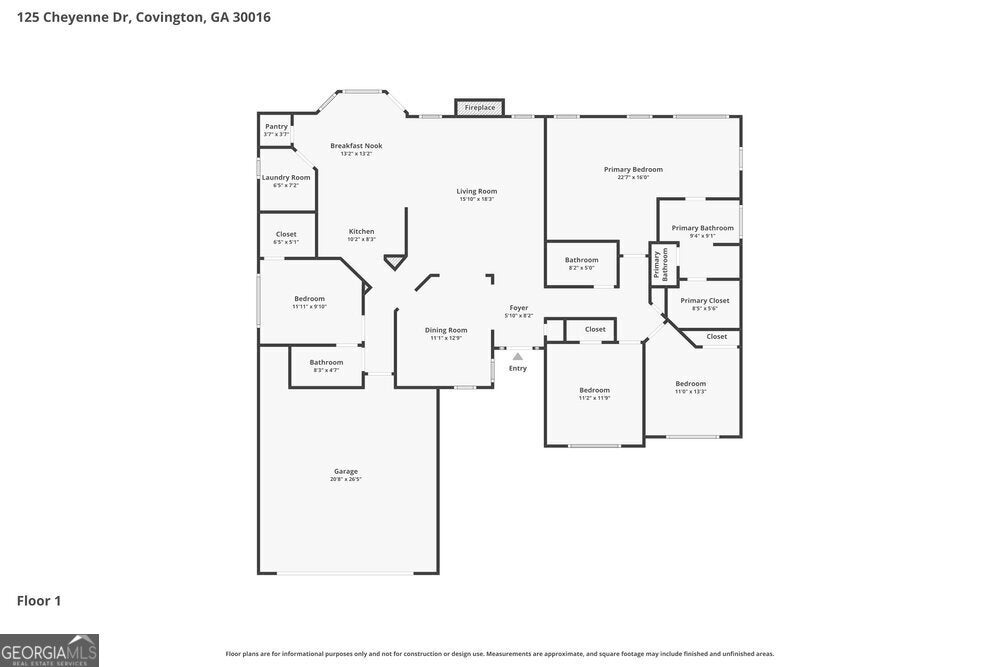 Photo of 125 Cheyenne Drive, Covington, GA 30016 (MLS # 10803176)