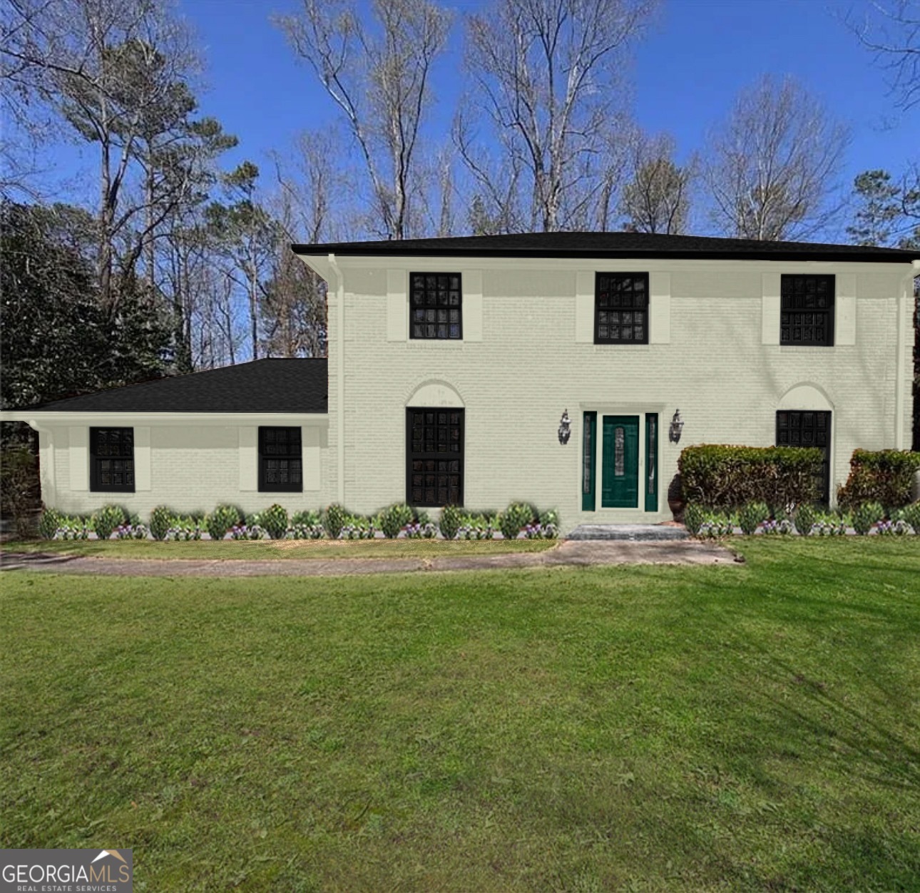 Where luxury, comfort, and Southern charm meet in this completely reimagined 5-bedroom, 4-bath home located in the highly sought-after Cascade community. Every inch of this home has been thoughtfully updated with high-end finishes and custom touches that elevate everyday living. Step inside to discover custom black vinyl plank flooring that flows seamlessly throughout the home, offering durability and style. The brand-new chef's kitchen is a showstopper-complete with sleek new cabinetry, quartz countertops, stainless steel appliances, and a large island perfect for meal prep or entertaining. Each of the four bathrooms has been fully renovated, featuring contemporary tile work, designer fixtures, and spa-inspired finishes. The home also boasts brand-new energy-efficient windows and a new roof, ensuring peace of mind and curb appeal. Step outside onto your expansive new deck with a custom cover-a perfect outdoor retreat ideal for relaxing or hosting guests rain or shine. The beautifully landscaped backyard is a private oasis, highlighted by Georgia peach trees and blooming Japanese hydrangeas-a true gardener's dream. Whether you're entertaining or enjoying a quiet moment outdoors, this backyard offers both serenity and space. Additional upgrades include a custom garage door for added curb appeal and character, along with all new appliances for a move-in-ready experience. Nestled on almost an acre lot in one of Atlanta's most desirable neighborhoods, Loch Lomond Estates, this home combines upscale living with suburban charm, all while being minutes away from shopping, dining, parks, and top-rated schools. Don't miss this rare opportunity-a home with new everything, spacious living, and a location that can't be beat. This is truly a one-of-a-kind home that's ready for you to move in and make it your own.
