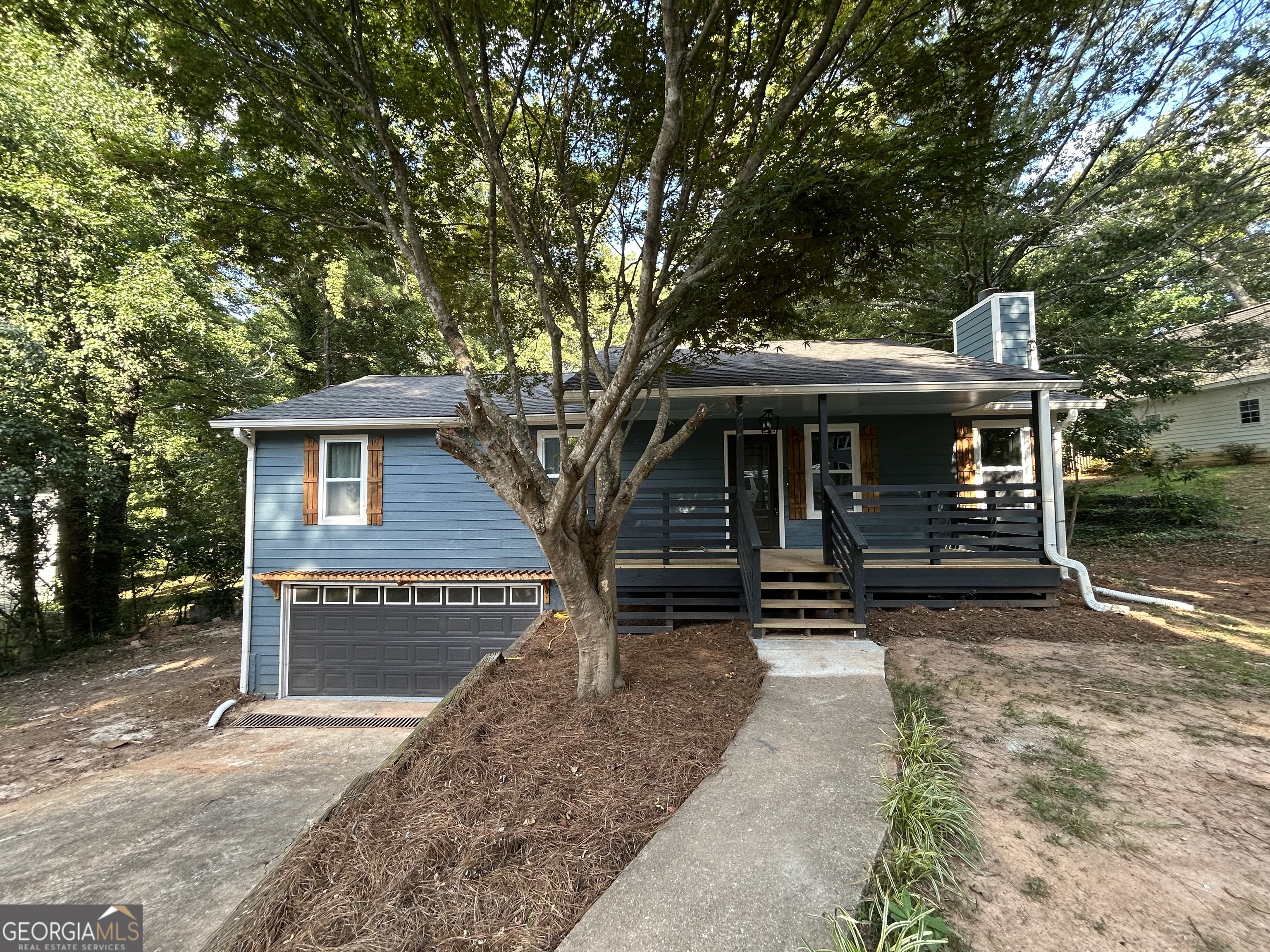 Come check out this newly remodeled, semi-custom home! This is your traditional style home in a well maintained neighborhood. Everything about this home is, amazing! Featuring a new roof, new windows, new HVAC, fresh paint, new stone countertops, vanities. 3 spacious bedrooms and 2 full baths on main level. Finished basement features a spacious living room and a flex room. Could be a 4th bedroom, office, play area. The possibilities are endless. The real show stopper, in addition to the custom and modern paint colors, is the in-ground pool. This amazing pool comes with a new liner and pump, awesome diving board, and ready to make memories to last a lifetime. Spacious covered back deck for all the parties and get-togethers. This home truly is a must see and will not last.