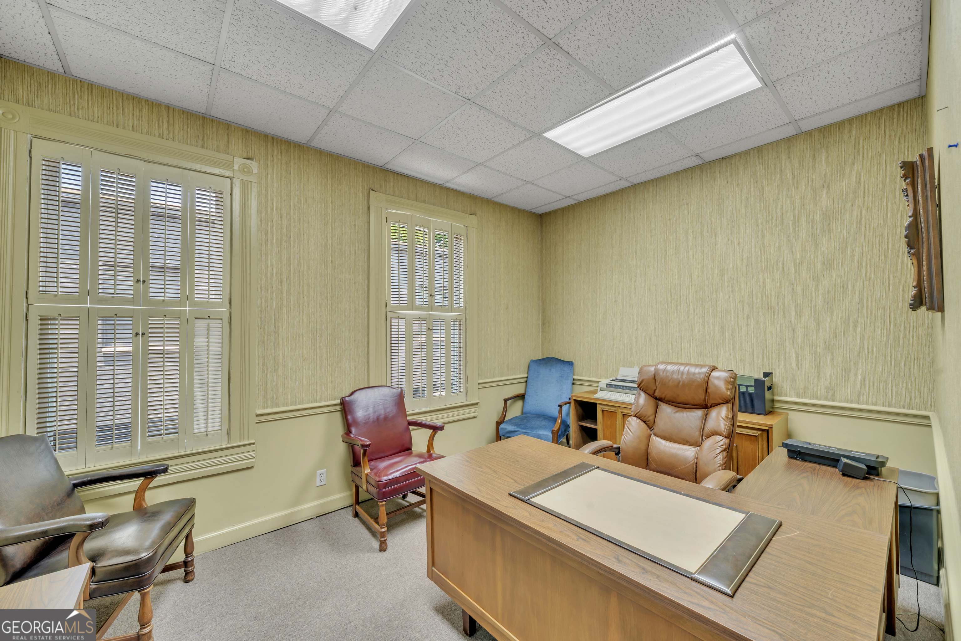 Discover flexible, turnkey office space in the heart of Downtown Macon at Tucker Coworking. Suite #5 at 765 Walnut Street is a furnished private office available for lease on a monthly basis-perfect for entrepreneurs, remote workers, or growing teams. Enjoy the ease of an all-inclusive rental with utilities, Wi-Fi, and shared amenities included. Located in a vibrant, collaborative environment, this space offers professional comfort with the freedom of short-term commitment. Move in, plug in, and get to work-Tucker Coworking makes it easy.