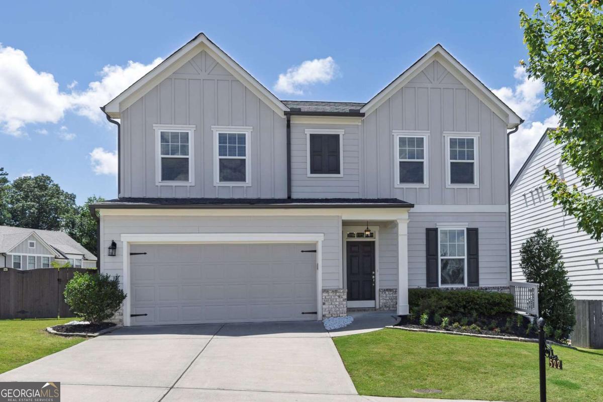 Welcome to this beautifully maintained home in a prime Woodstock location-just minutes from downtown with easy access to I-575. Positioned on a desirable corner lot that backs up to a quiet cul-de-sac, this home offers a spacious backyard ideal for relaxing, entertaining, or playing. Built in late 2018, the home feels like new, featuring tasteful updates and abundant natural light throughout. The open-concept floor plan flows effortlessly between living areas, and the generously sized bedrooms provide comfort and flexibility for any lifestyle. The larger community is vibrant and highly engaged. With amenities including a playground, swimming pool, tennis, and pickleball courts, there are countless opportunities for recreation and connection. Social activities such as poker nights and community golf tournaments add to the charm and liveliness of the area. Whether you're starting or looking for a place to grow, this home offers the space, location, and community to truly thrive. $50 app fee per person. No smoking allowed. Pets allowed subject to approval and $500 non-refundable pet fee. Listing agent is married to the owner.
