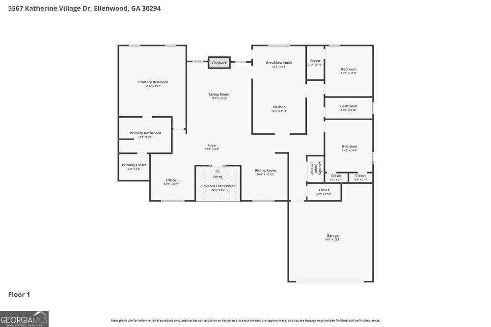 Photo of 5567 Katherine Village Drive, Ellenwood, GA 30294 (MLS # 10782133)