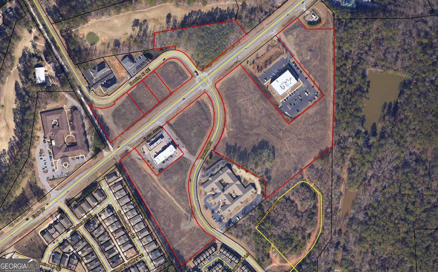 23 +/- Acres  6 Parcels total    Parcel #'s 0083 077,  C083 076A, C083 076B, C083 076C, C083 076D, C083 076E    19 +/- acres located in the County zoned PUD Commercial  4 +/- acres located in the City zoned NM  Located along the Cricket Frog Trail