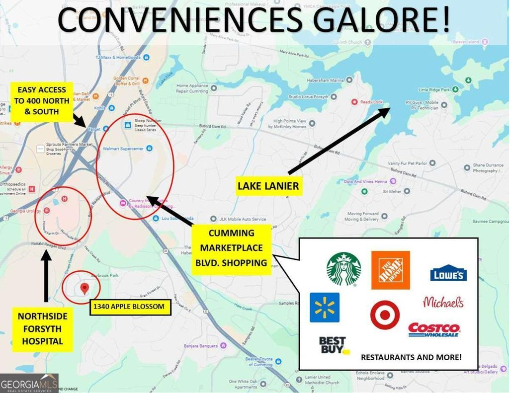 Photo of 1340 Apple Blossom Dr, Cumming, GA 30041 (MLS # 10669735)