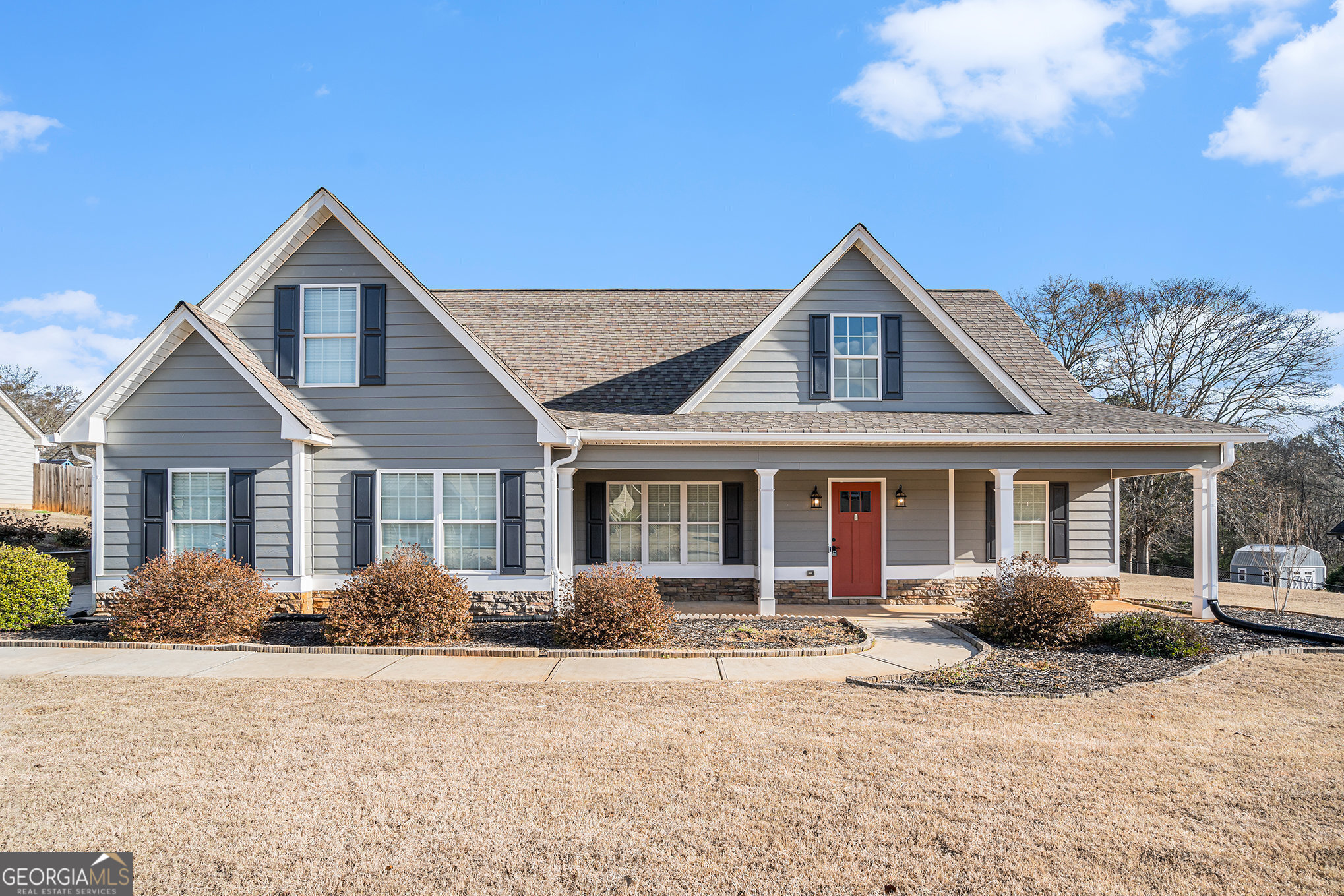 4-bed, 3-bath home with bonus room, upgrades, spacious kitchen, hardwood floors, granite countertops, open concept for entertaining, luxurious master suite, roomy bedrooms, well-manicured landscaping, large yard, on half-acre in friendly community, close to schools & shopping!