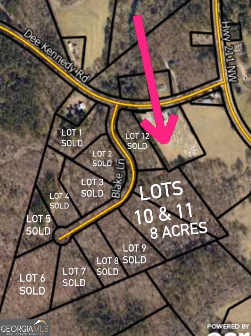 Welcome to Amelia Acres where serene and private living is done your way. Lots 10 & 11 come together for a beautiful 8 acre estate sized tract! Nicely wooded for privacy and very level for usability. It's just the right amount solitude in this upscale, brand new, twelve lot neighborhood where every homeowner has a minimum of 2 acres. Nestled in the perfect spot for convenience to shopping, schools, and only 5 miles from I-85. Nearby towns are Winder, Dacula, Bethlehem & Braselton. Bring your own builder to be one of only 12 homeowners in this farm type neighborhood. Paved road, Underground utilities, public water and soil test already done for you. 2,000 Sq. ft. minimum build Don't miss the chance to make this enchanting property your own and experience the best of the country while still being close to convenience!