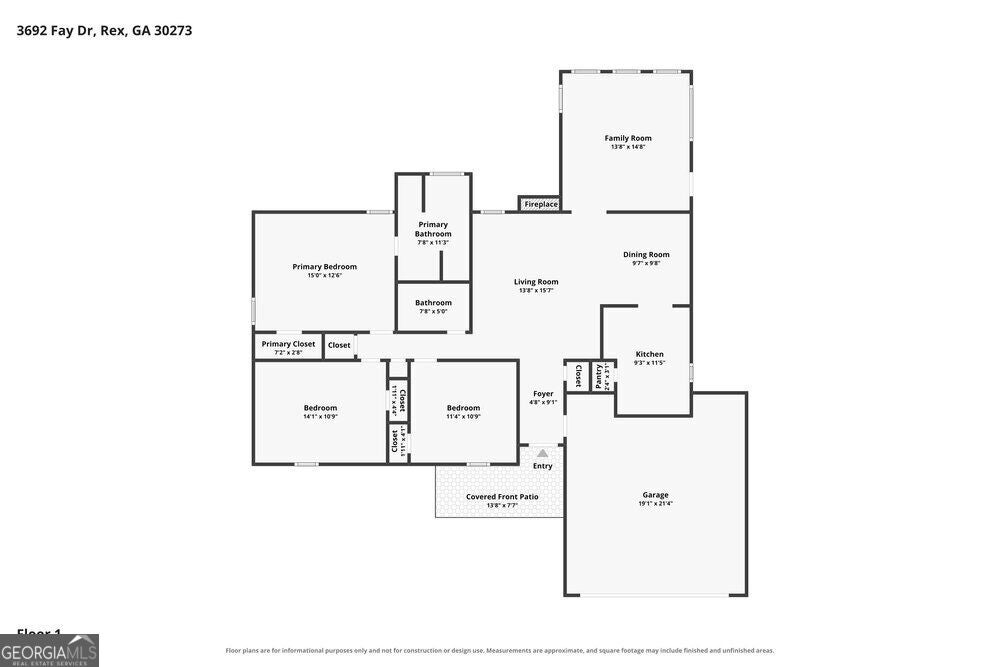 Photo of 3692 Fay Drive, Rex, GA 30273 (MLS # 10873977)