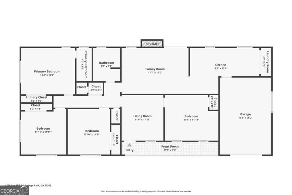 Photo of 4775 Ben Hill Road, Atlanta, GA 30349 (MLS # 10659043)