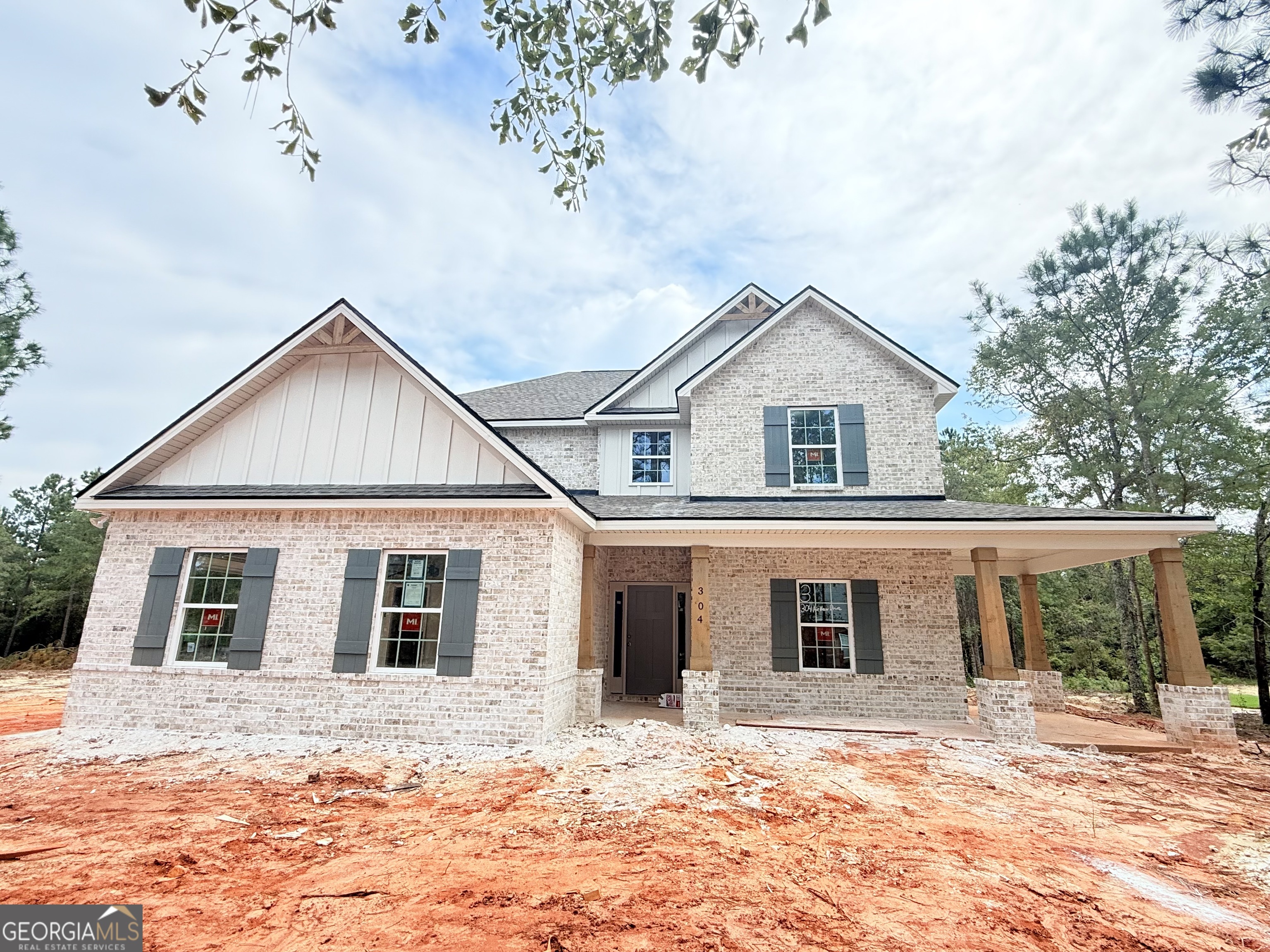 Ridgeview Community, Hughston Homes' newest development located on the north side of Warner Robins. Ridgeview offers convenient access to outdoor parks like Wellston Trail and Center Park, perfect for walking, biking, or just a day out. Welcome to Our Impressive Aspen A Plan, with 2671 sq. ft. of Versatile Living! Step into the Entry Foyer, Spacious Great Room w/ Woodburning Fireplace. The Gourmet Kitchen includes Ample Quality Cabinetry, Single Wall Oven/Microwave Combo, Gas Cooktop, Stainless Venthood & Luxury Dishwasher. Quartz Countertops & Herringboned Tile Backsplash. A Large Kitchen Island, Dining Area & Pantry for Additional Storage. Owner's Entry with our Signature Drop Zone. The Sizeable Owner's Suite is located on the Main Level w/ Trey Ceilings, Owner's Bath with Tile Shower, Garden Tub, Vanity with Quartz Countertops & Walk-in Closet. Awaiting Upstairs, you will find a Large Open Media Area, perfect for a 2nd Living Area. Additional Bedrooms are Spacious w/ Ample Closets. So Many Already Included Luxury Options, such as, Gas Tankless Water Heater, 2" Blinds on Front of the Home, Farmhouse Porch, Stone Wrapped Columns, a Gourmet Kitchen, Elevated Vinyl Plank Flooring, Luxury Trim& Plumbing Package, Our Signature Gameday Patio with Outdoor Fireplace & Side Entry Garage are sure to Impress. Our Quality Craftsman Style will set us apart! Elevate your lifestyle with Home Automation, Keyless Entry, Video Doorbell, Automated Front Porch Light, and more!