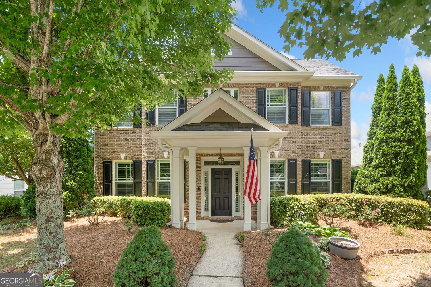 Welcome to this charming and well maintained home in the sought after Harmony on the Lakes community. This spacious home features a brand-new gourmet kitchen with modern appliances. It includes a walk-in pantry and a butler's pantry. The butler's pantry connects directly to the formal dining room. The oversized kitchen opens to the great room and casual eating area, creating the perfect space for gathering. The main level features a luxurious Primary Suite. It has a double tray ceiling and a spacious walk-in closet. The en suite bath is fully renovated, boasting a custom shower and a soaking tub. An additional office on the main provides a quiet workspace filled with natural light. Upstairs, there are three big bedrooms. One bedroom serves as a second suite, great for guests or teens. Plus, there are two full bathrooms. Enjoy the private fenced backyard from the comfort of the expansive screened porch complete with a mounted TV. A custom fireplace surround makes the living space cozier. Outside, there's a Green Egg and a firepit, both of which stay with the home. This home also has plantation shutters, new waterproof flooring on the main level, and fresh paint inside and out. It features a tankless water heater, plus a roof and HVAC system that are five years old. Washer, dryer, and refrigerator are also included. Harmony on the Lakes is a bustling community. It features wonderful amenities such as a lake, walking trails, a clubhouse, a pool, and tennis courts. This is a wonderful place to call home with an active neighborhood lifestyle and thoughtful upgrades throughout.
