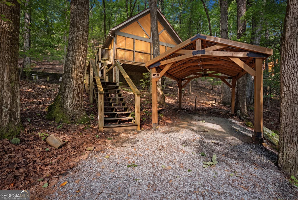Photo of 45 Tall Feather Drive, Sautee Nacoochee, GA 30571 (MLS # 10816383)